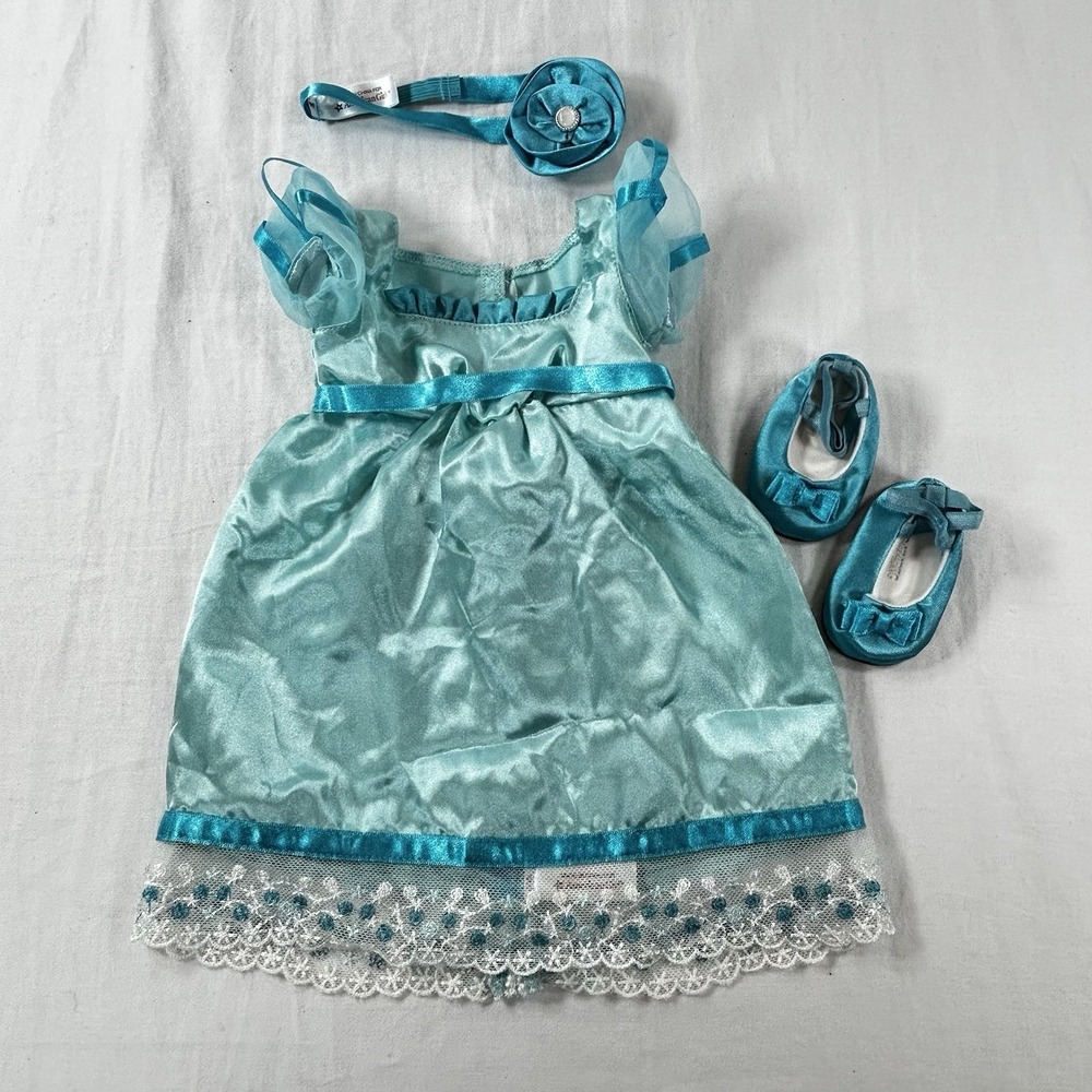 RARE! American Girl Doll 18in Beforever CAROLINE'S Party Gown -NO GLOVES